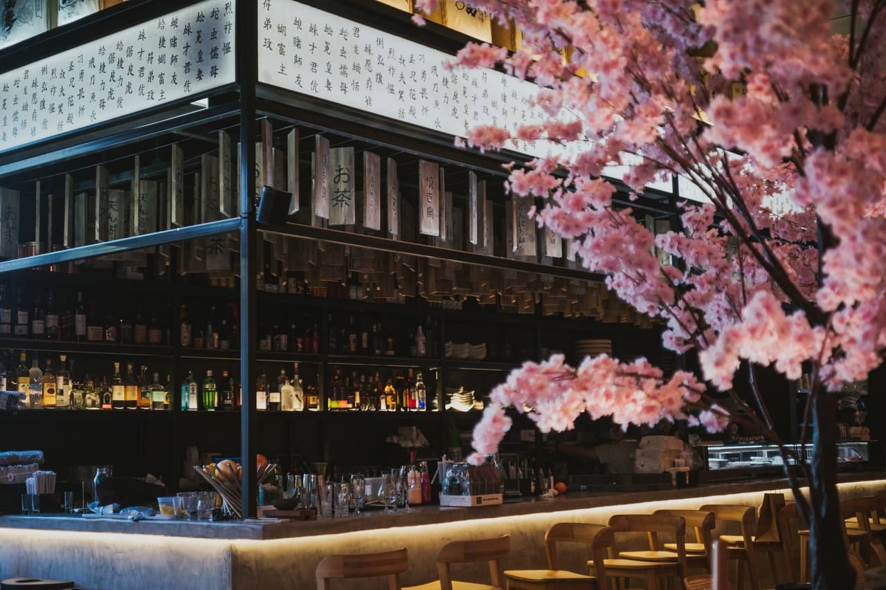 Professional restaurant sound and audiovisual installation at Paperfish in Brickell, Miami